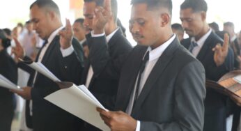 AAP 42 Iha Manatuto Asina Termu Kontratu Hahú Integra ba Servisu